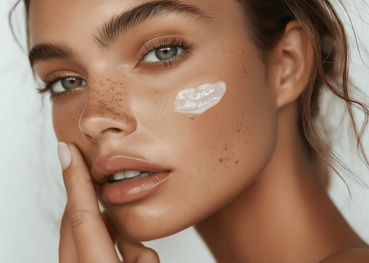 beach scene with ha serum