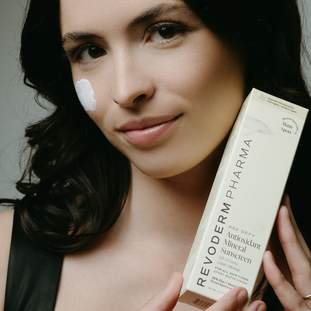 Matte Zinc Oxide Mineral Sunscreen with Antioxidants - SPF 15